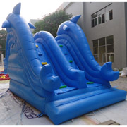 inflatable water slide